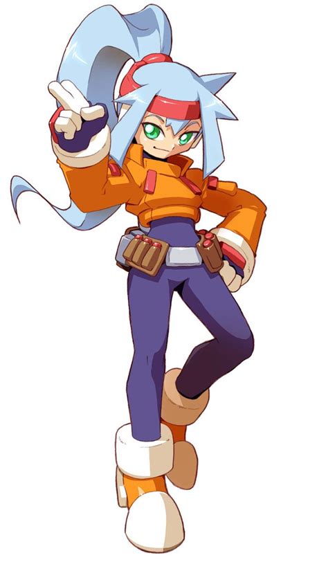 Ashe - Characters & Art - Mega Man ZX Advent | Mega man, Mega man art ...