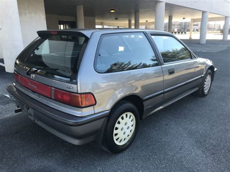 '91 HONDA CIVIC HATCH DX ONLY 39K ORIGINAL MILES. RUNS AND DRIVES BRAND ...