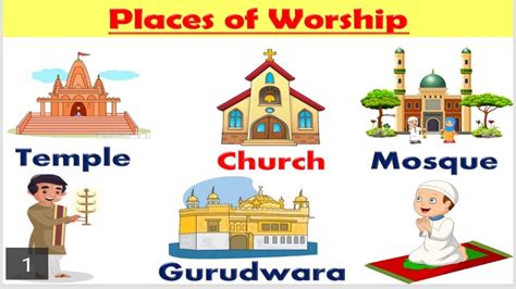 Places of worship|Places of worship for kids|Religion and holy book ...