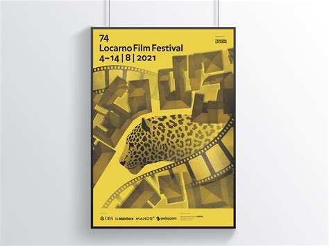 Poster for the 74th Locarno Film Festival by Aleksandra Popova on Dribbble