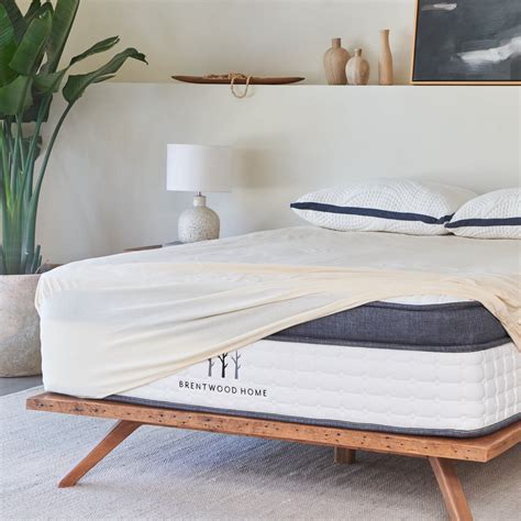 Waterproof Mattress Protector With Organic Materials | Brentwood Home