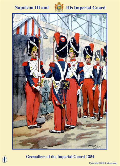 Grenadiers of the Imperial Guard. 2nd Empire by Touissant Army Uniform ...