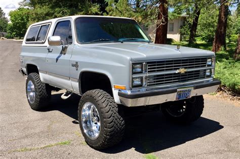 Own This Lifted 1984 Chevrolet K5 Blazer With a Modern Silverado Vortec ...