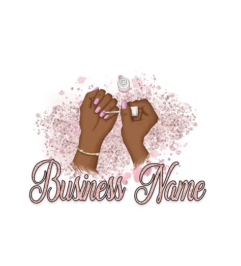 Logo ongles Logo Salon ongles Nail Artist Logo Logo Design | Etsy