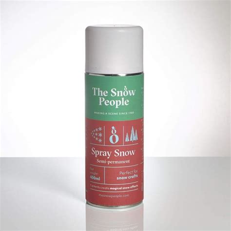 Fake Spray On Snow Effect In A Can | The Snow People