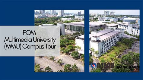 Aerial and on the ground view of Multimedia University (MMU) Cyberjaya ...