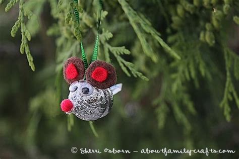 Candy Kiss Mouse Ornament – About Family Crafts