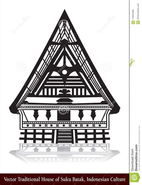 Traditional House of the Batak Toba People