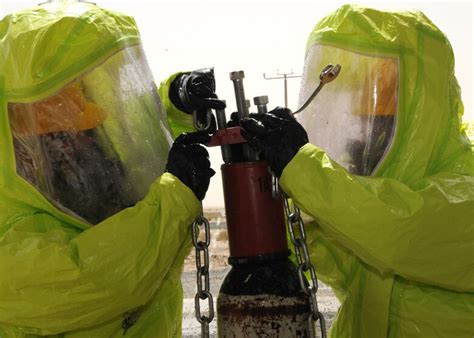 Military members complete HazMat training > U.S. Air Forces Central ...