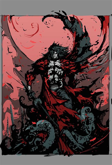 Dracula Poster Concept Art - Castlevania: Lords of Shadow 2 Art Gallery