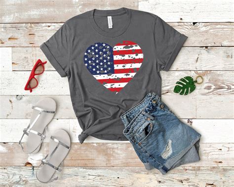 Distressed USA Heart Svg, USA Heart Flag Svg, American Flag Heart Svg ...