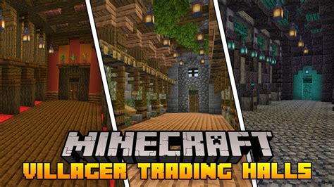 Minecraft Villager Trading Hall Schematic Minecraft Villager