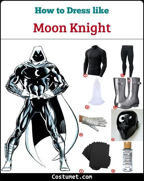 Moon Knight Costume for Cosplay & Halloween