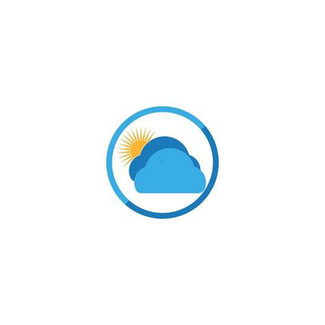 cloud logo design template 22533571 Vector Art at Vecteezy