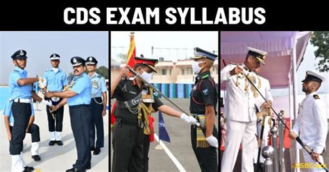 CDS 1 2022 Exam Syllabus