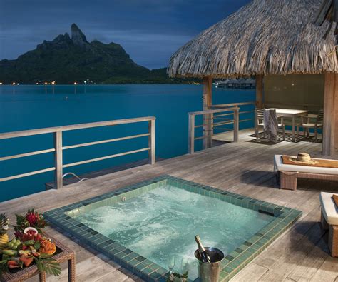 Luxury Collection: overwater bungalow honeymoon in Bora Bora