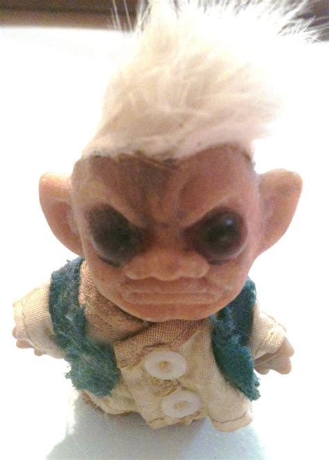 Vintage 1960's Nasty Ugly Troll Doll by kaleidoscopetreasure