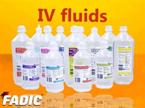 IV Fluids (Intravenous Fluids): The Most Common Types, 54% OFF