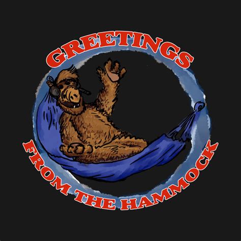 Greetings from the Hammock - Creative Commons - T-Shirt sold by Toni ...