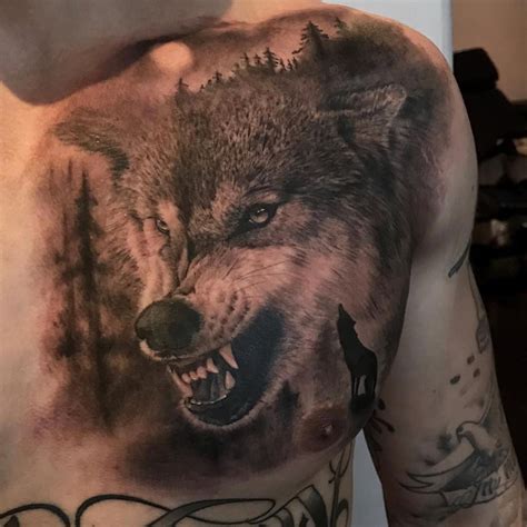 Tribal Wolf Tattoo, Wolf Tattoos Men, Native Tattoos, Wolf Tattoo ...