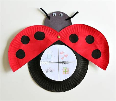 The Grouchy Ladybug Craft for Kids (with Free Printable) - Buggy and Buddy