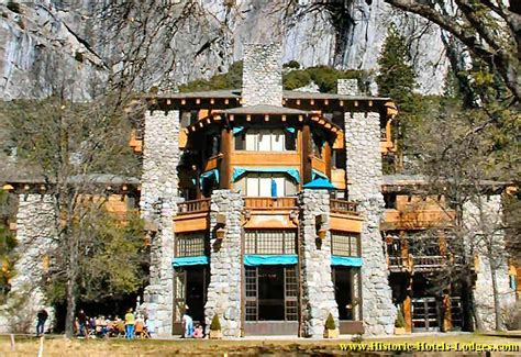 The Ahwahnee, a famous hotel and National Historic Landmark, is popular ...