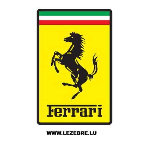 Ferrari Logo Sticker