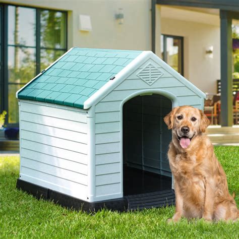 GIODIR Outdoor Large Dog Kennel With Canopy & Reviews | Wayfair