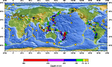 Earthquake Map Usgs | World Map 07