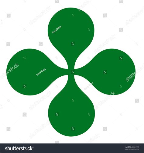 Four Leaf Clover Symbol Stock Photo 26331599 : Shutterstock