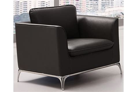 Black Leather Office Sofa | Furniture Provider | Yuanrich