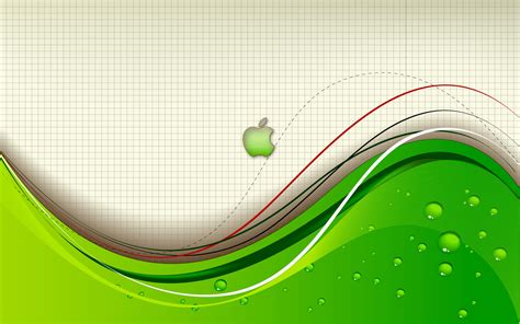 Apple green vert:: Fond Ecran HD