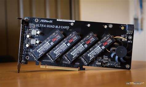 ASRock Ultra Quad M.2 Card Review - 4 x M.2 SSD RAID at 10GB/s and 932K ...