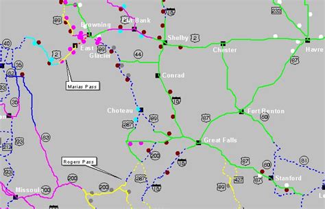 Montana Road Conditions (Tue Dec 20) - KTVQ.com | Q2 | Continuous News ...