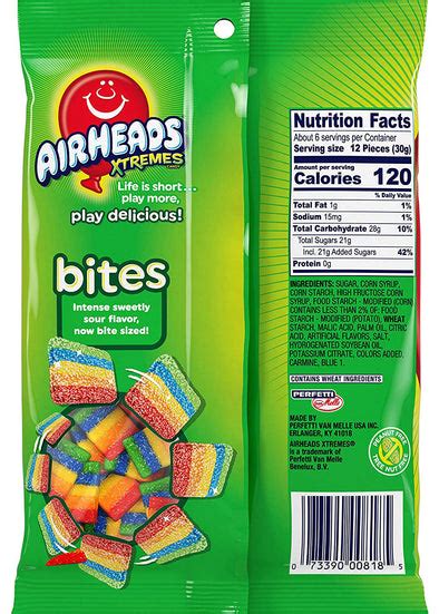 Airheads Xtremes Rainbow Berry Bites 6oz Bag – Bruce's Candy Kitchen