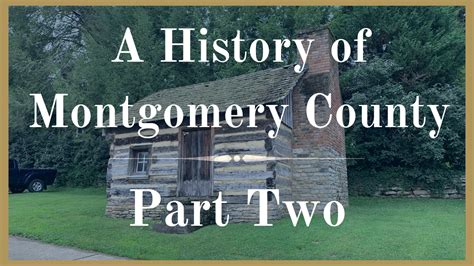 A History of Montgomery County Part Two — KentuckyHistory.co