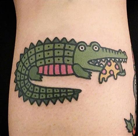 Cool crocodile tattoo | Tatuaje de cocodrilo, Cocodrilo, Tatuaje old school