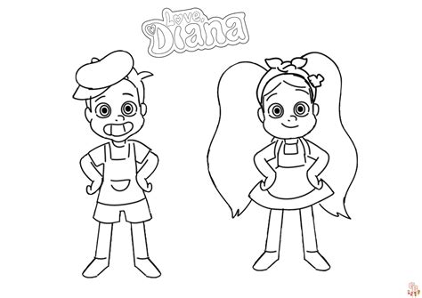 37+ Printable Diana And Roma Coloring Pages - IvaanJasarat