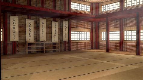 Download DAZ Studio 3 for FREE!: DAZ 3D - Martial Arts Dojo Interior