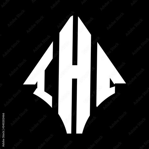 IHC logo. IHC logo letter logo design vector image. IHC letter logo ...