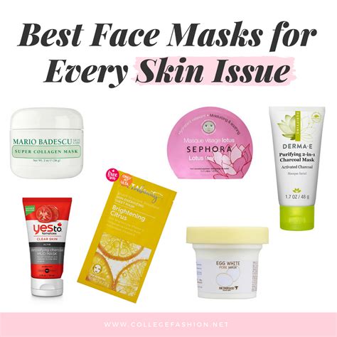 Best face masks for every skin issue: Dry skin, anti aging, oily skin ...