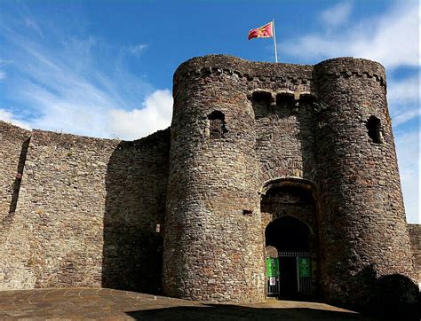 Carmarthen Castle | Carmarthen castle, Welsh castles, Castle