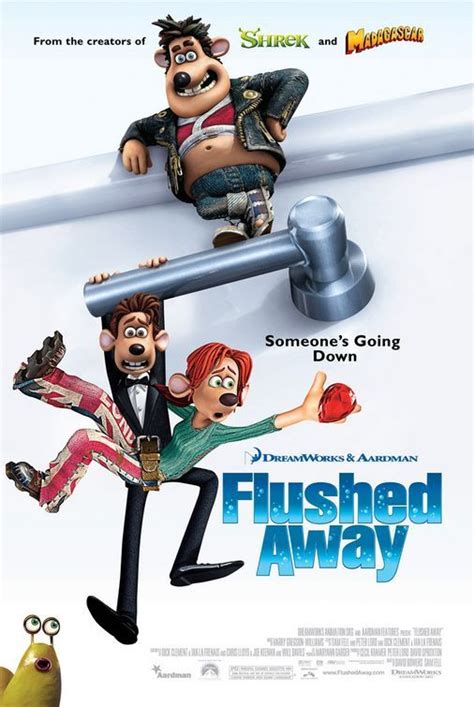 Flushed Away (2006) ( i love this movie!) | Animated movie posters ...