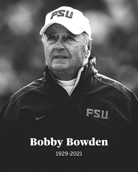 ESPN on Instagram: “Bobby Bowden, the longtime Florida State football ...