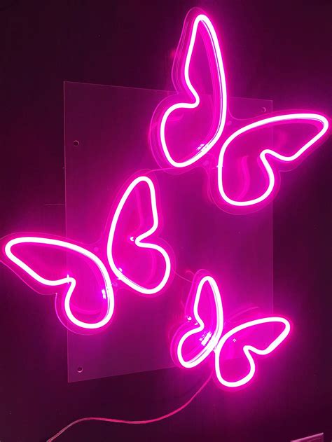 Butterfly neon lightNeon sign handmade neon light | Etsy in 2020 ...