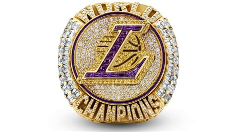 Los Angeles Lakers rings for 2019-20 championship unveiled at ceremony