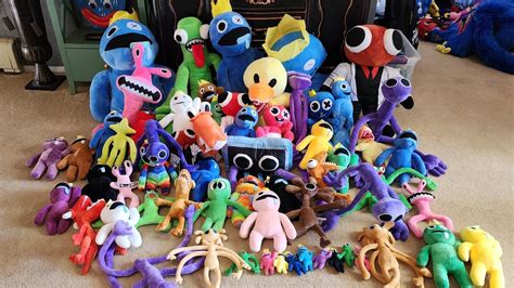 Our Full Collection of Rainbow Friends Plush! - YouTube