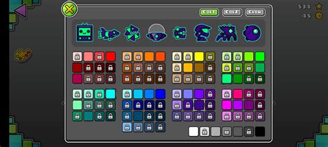 how's my little geometry dash lite icon kit, set thingy? : r/geometrydash