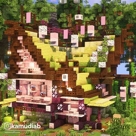 20 Minecraft Cherry Blossom Builds - Mom's Got the Stuff