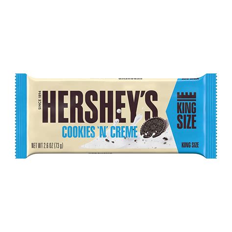 Hersheys Cookies 'n' Creme King Size | Schokolade | Süßigkeiten ...